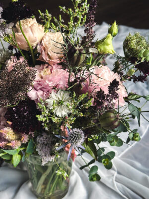 Moody Wedding Centerpiece